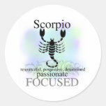 Scorpio About You Stickers