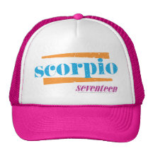 Scorpio Aqua Hat