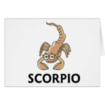 Scorpio Greeting Card