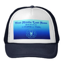 Scorpio Characteristics Personalise New Born Baby Trucker Hat