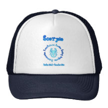 Scorpio Characteristics (Zodiac Water Sign) Mesh Hats