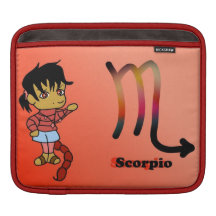 Scorpio chibi iPad sleeves
