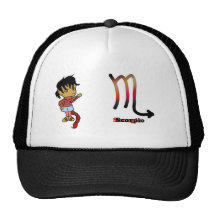 scorpio chibi mesh hat