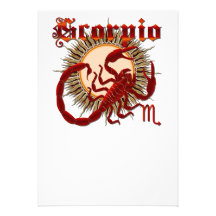 Scorpio-Design-1 Custom Invites