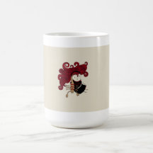 Scorpio Girl Zodiac Sign Mug Taza