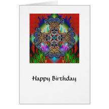 Scorpio Mandala Card