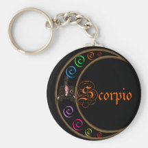 Scorpio Moons Keychains