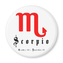 Scorpio, October 23 - November 21 Magnet