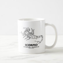 Scorpio (October 23rd - November 21st) Mug