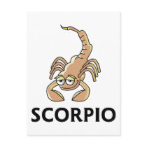 Scorpio Postcard