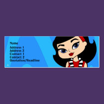 Scorpio Profile Card business cards