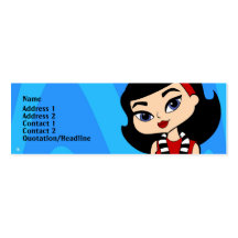 Scorpio Profile Card Business Card