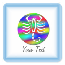 Scorpio Rainbow Colour Zodiac Scorpion