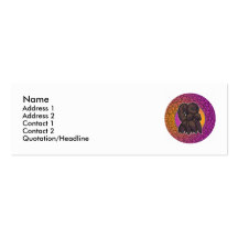 Scorpio Skinny Cards Business Cards