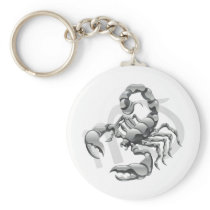 Scorpio the scorpion star or birth sign key chain