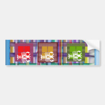 SCORPIO Zodiac Astrology Jyotish Symbols Bumper Sticker
