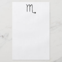 Scorpio. Zodiac Astrology Sign. Flyer Design