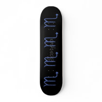 Scorpio. Zodiac Astrology Sign. Skateboard Deck