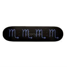 Scorpio. Zodiac Astrology Sign. Skateboard Deck