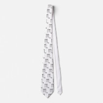 Scorpio. Zodiac Astrology Sign. Custom Tie