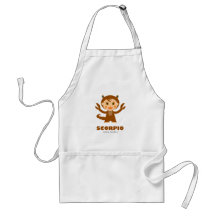 Scorpio Zodiac for Kids Aprons