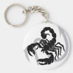 Scorpio zodiac horoscope astrology sign keychain