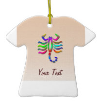Scorpio Zodiac Rainbow Tee Birthday