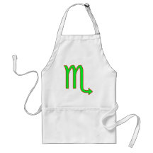Scorpio Zodiac Sign Apron