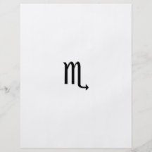 Scorpio - Zodiac Sign Custom Flyer