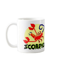 Scorpio Zodiac Sign Coffee Mug