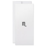 Scorpio - Zodiac Sign rack cards