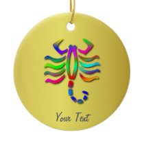 Scorpio Zodiac Star Sign Rainbow Birthday