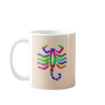 Scorpio Zodiac Star Sign Rainbow Coffee or Tea
