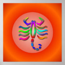 Scorpio Zodiac Star Sign Rainbow