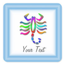 Scorpio Zodiac Star Sign Rainbow