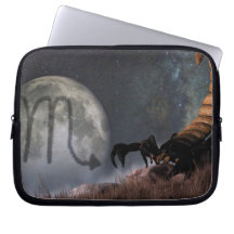 Scorpio Zodiac Symbol Laptop Computer Sleeve