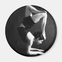 Scorpion Pose Refrigerator Magnets