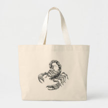 scorpion tote bag