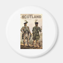 Scotland Art Refrigerator Magnet