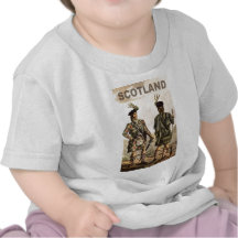 Scotland Art T Shirts