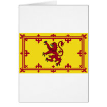 Scotland Coat of arms Card