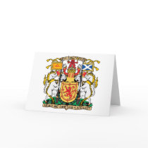 Scotland Coat of Arms Greeting Card