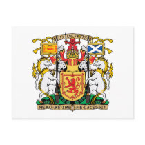 Scotland Coat of Arms Postcard