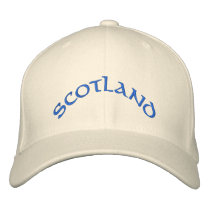 SCOTLAND EMBROIDERED EMBROIDERED BASEBALL CAP
