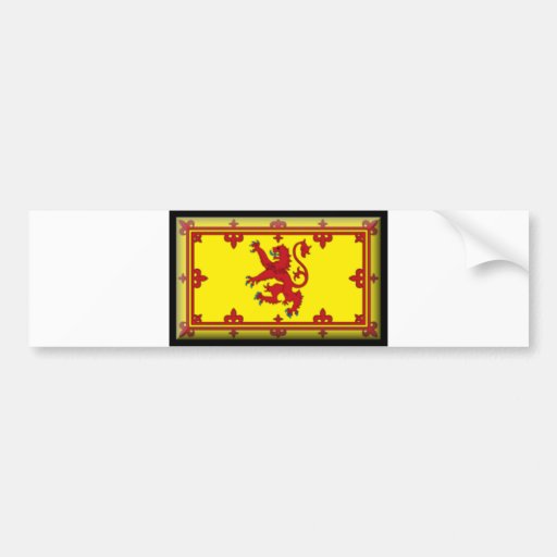 Scotland Flag Bumper Stickers