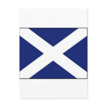 SCOTLAND FLAG POSTCARD