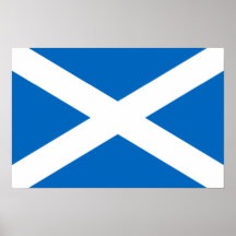 Scotland Flag Print