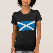 Scotland Flag T Shirts