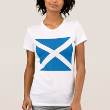Scotland High quality Flag Tees