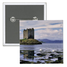 Scotland, Highland, Wester Ross, Stalker Pinback Button